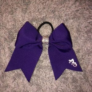 Purple bow